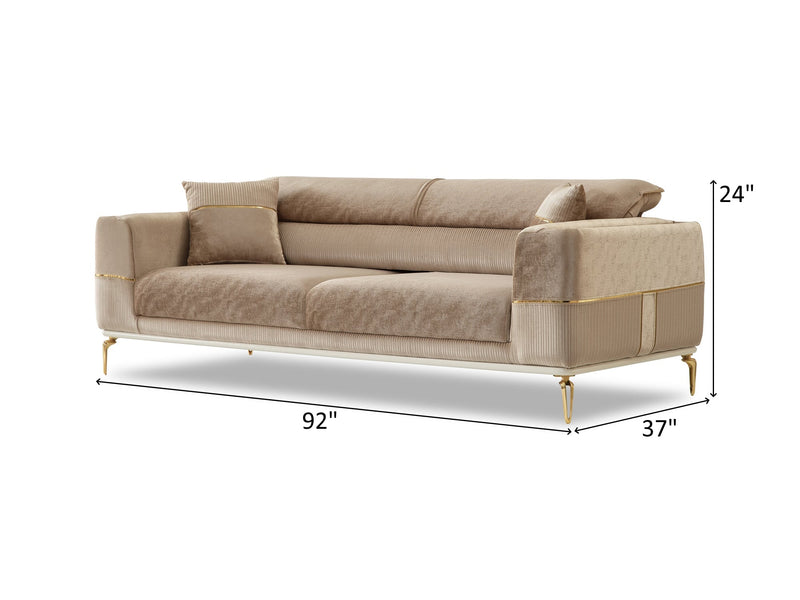 Berlin 92" Wide Extendable Sofa - Sofas