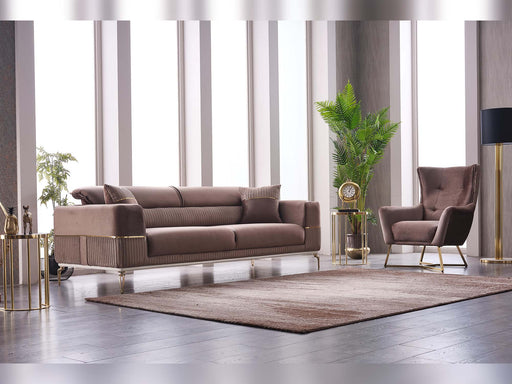 Berlin Chair in Brown - 200-SAN-BER-BRO-B