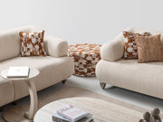 Bern Convertible Loveseat Cream in Cream - 101-BERN-PUK82015-2