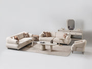 Bern Convertible Sofa Cream in Cream - 101-BERN-PUK82015-3