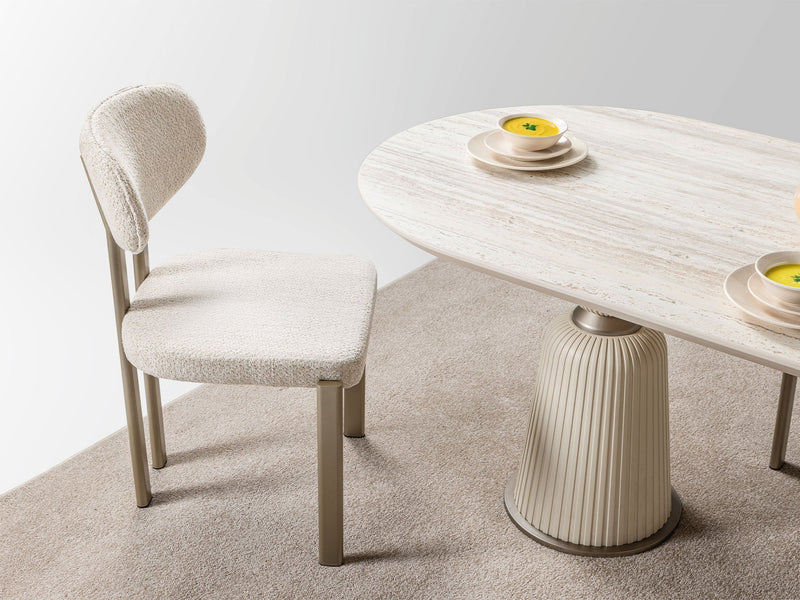 Bern Diningroom (Consol With Mirror & Dining Table & 6 Dining Chair) - 115-BERN-DT-6-SET