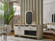 Bern Diningroom (Consol With Mirror & Dining Table & 6 Dining Chair) - 115-BERN-DT-6-SET