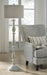 Bernadate Whitewash Floor Lamp - Gate FurnitureFloor Lamps