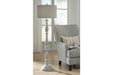Bernadate Whitewash Floor Lamp - Gate FurnitureFloor Lamps