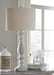 Bernadate Whitewash Table Lamp (Set of 2) - Gate FurnitureTable Lamp Pair
