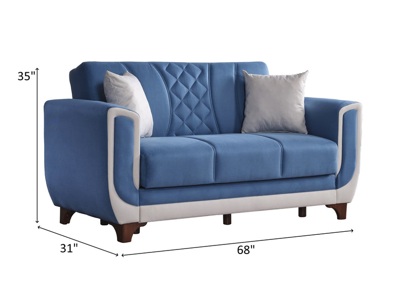 Berre 68" Wide Convertible Loveseat - Loveseat