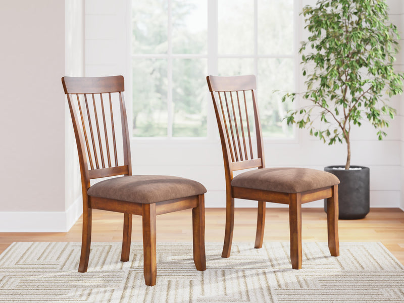 Berringer Rustic Brown Dining Chair (Set of 2) - D199-01X2