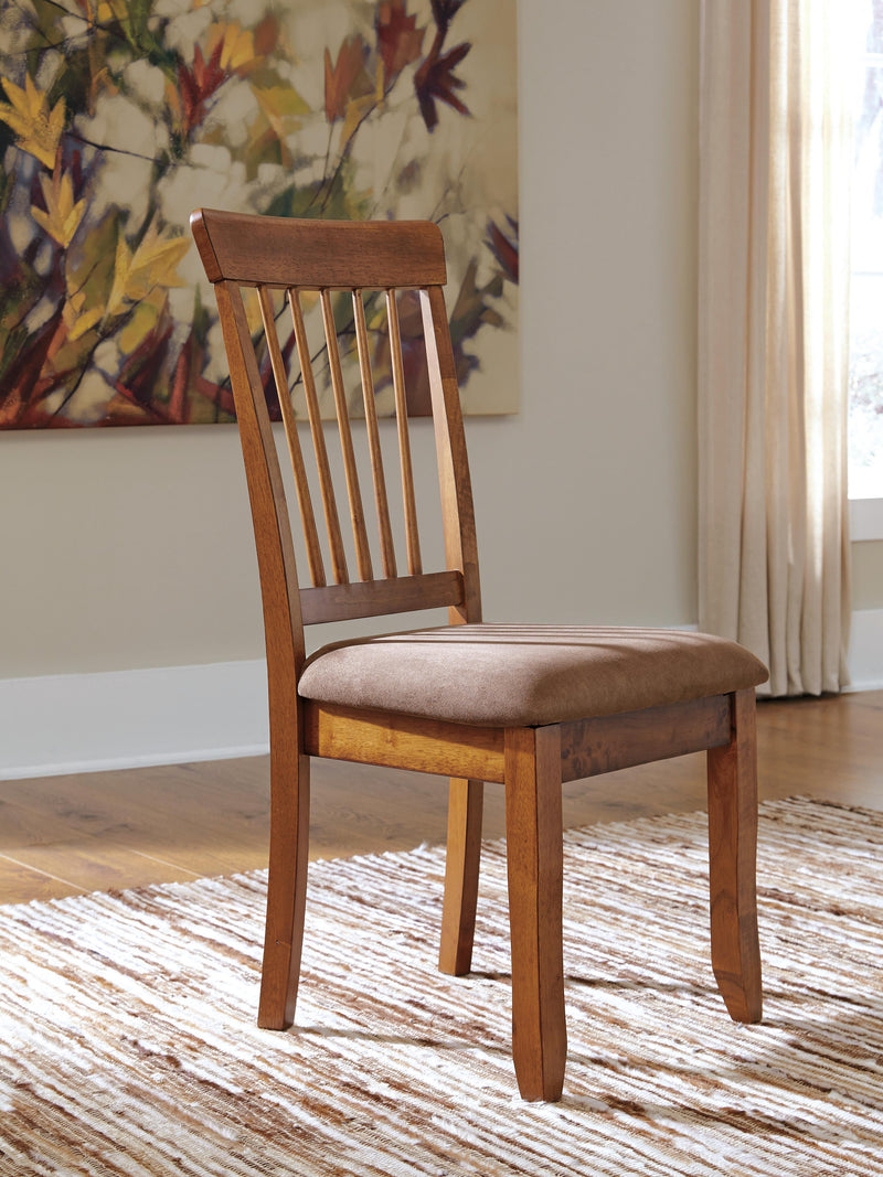 Berringer Rustic Brown Dining Chair (Set of 2) - D199-01X2