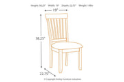 Berringer Rustic Brown Dining Chair (Set of 2) - Lara FurnitureDining Chair
