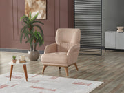 Beta 3-pieces (Sofa & Loveseat & Chair) Livingroom Set Beige in Beige - 101-BET-KAY065-321