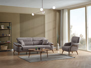 Beta Convertible Sofa Fume in Fume - 101-BET-KAY375-3