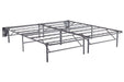 Better than a Boxspring Gray 2 - Piece King Foundation - Gate FurnitureFoundation
