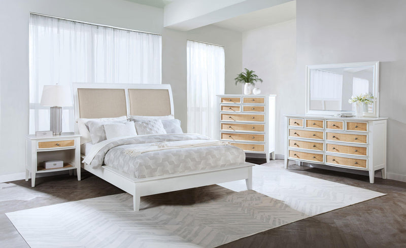 Bexhill 10-drawer Dresser and Mirror White - 223473M