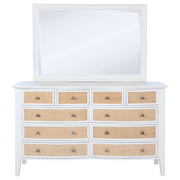 Bexhill 10-drawer Dresser and Mirror White - 223473M
