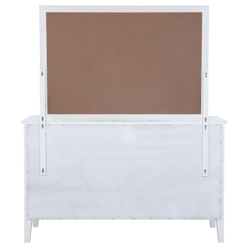 Bexhill 10-drawer Dresser and Mirror White - 223473M