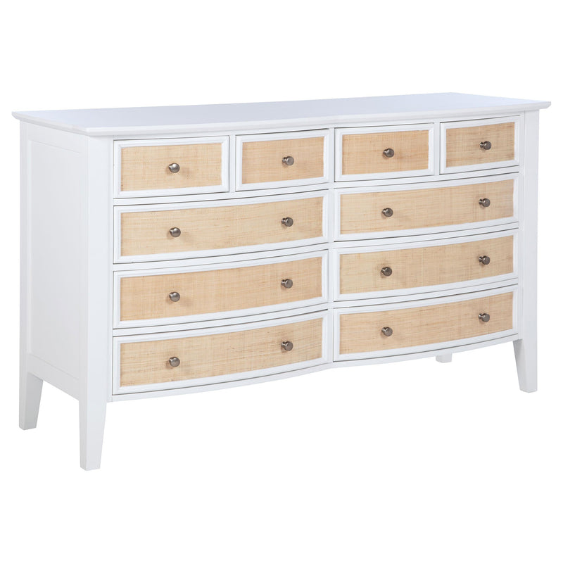Bexhill 4-piece California King Bedroom Set White - 223471KW-S4