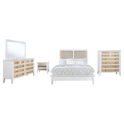 Bexhill 5-piece California King Bedroom Set White - 223471KW-S5
