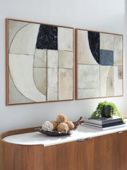 Bexlen Tan/Taupe/Black Wall Art (Set of 2) - A8000498