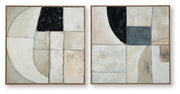 Bexlen Tan/Taupe/Black Wall Art (Set of 2) - A8000498
