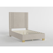 BHE-GL Gold Finish Leg For Footboard, Each. Fits BHE5876, BHE5878, 1836B, and BHE1818 beds, Set of 2 - BHE-GL