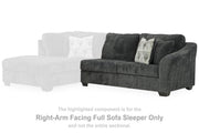 Biddeford Right-Arm Facing Full Sofa Sleeper - 3550483