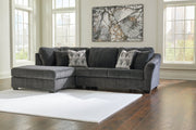 Biddeford Shadow 2 - Piece LAF Chaise Sectional - Lara FurnitureSectional