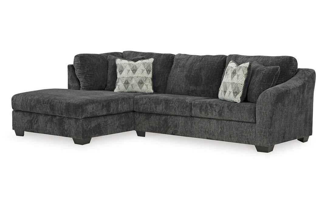 Biddeford Shadow 2 - Piece LAF Chaise Sectional - Gate FurnitureSectional