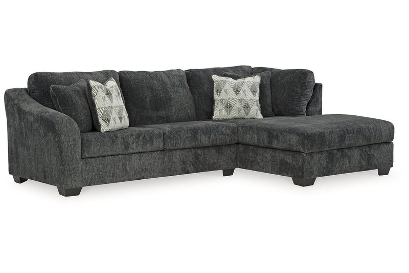Biddeford Shadow 2 - Piece RAF Chaise Sectional - Lara FurnitureSectional