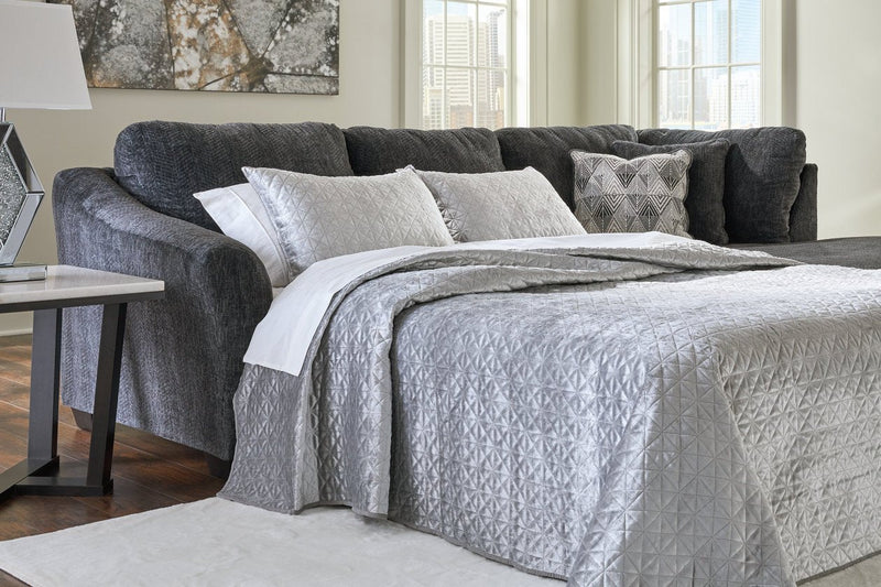 Biddeford Shadow 2 - Piece RAF Chaise Sleeper Sectional - Gate FurnitureSleeper Sectional