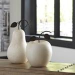 Bidelia Antique White Sculpture (Set of 2) - Lara FurnitureSculpture