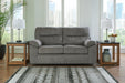 Bindura Glider Loveseat - Gate FurnitureLoveseat