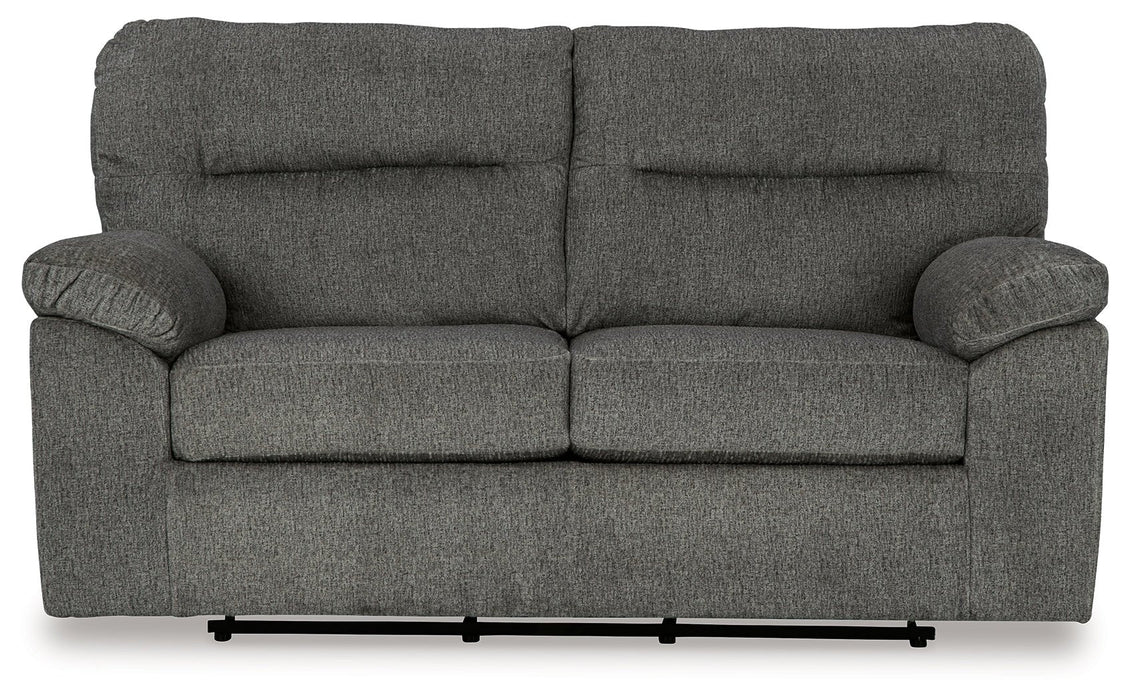 Bindura Glider Loveseat - Gate FurnitureLoveseat