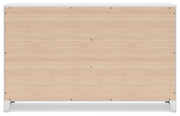 Binterglen California King Panel Bed with Dresser and 2 Nightstands in White from Ashley - Lara Furniture