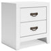 Binterglen California King Panel Bed with Dresser and Nightstand in White - Gate FurnitureBedroom Set