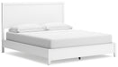 Binterglen California King Panel Bed with Dresser and Nightstand in White - Gate FurnitureBedroom Set