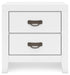 Binterglen California King Panel Bed with Dresser and Nightstand in White - Gate FurnitureBedroom Set