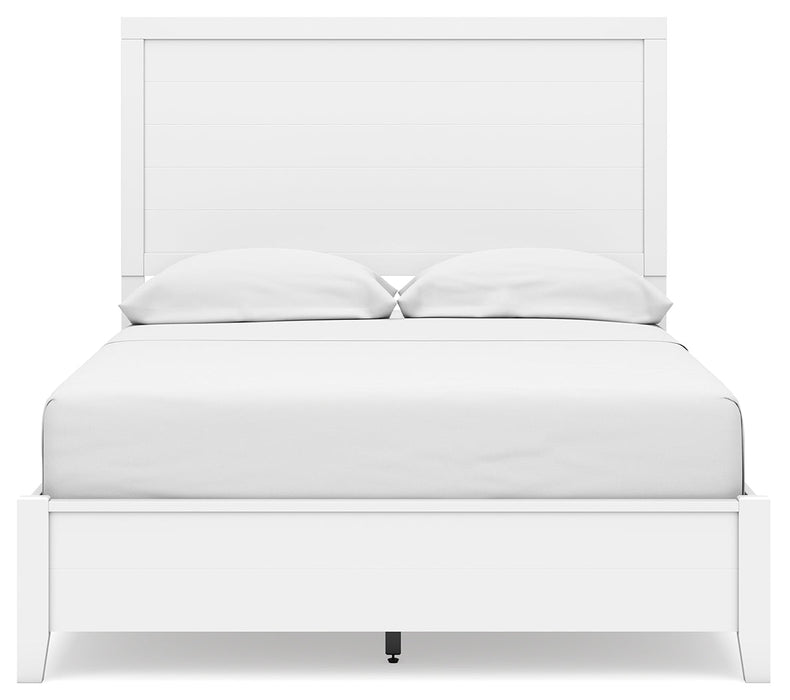 Binterglen Full Panel Bed with Dresser and Nightstand in White - Gate FurnitureYouth Bedroom Set