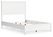 Binterglen Full Panel Bed with Dresser and Nightstand in White - Lara FurnitureYouth Bedroom Set