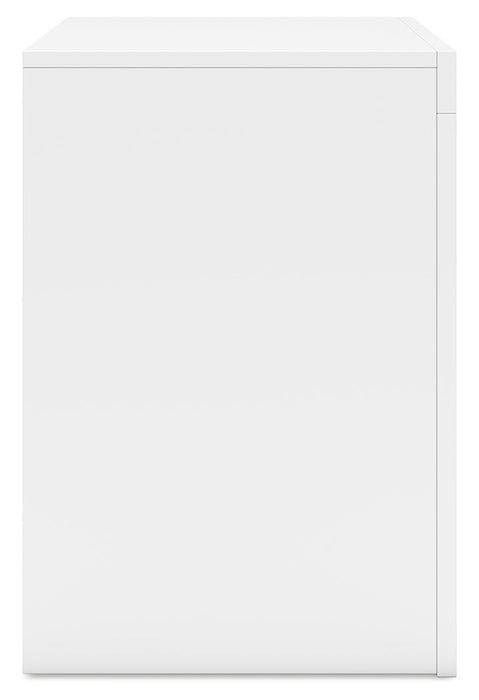 Binterglen Full Panel Bed with Dresser and Nightstand in White - Gate FurnitureYouth Bedroom Set