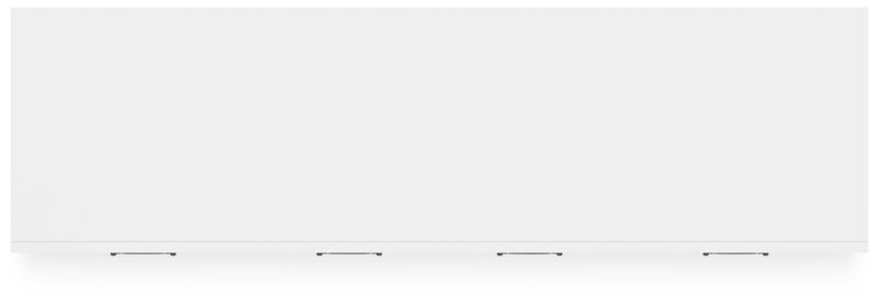 Binterglen Full Panel Bed with Dresser and Nightstand in White - Lara FurnitureYouth Bedroom Set