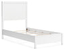 Binterglen Twin Panel Bed with Dresser and Nightstand in White - Gate FurnitureYouth Bedroom Set
