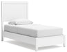 Binterglen Twin Panel Bed with Dresser and Nightstand in White - Gate FurnitureYouth Bedroom Set
