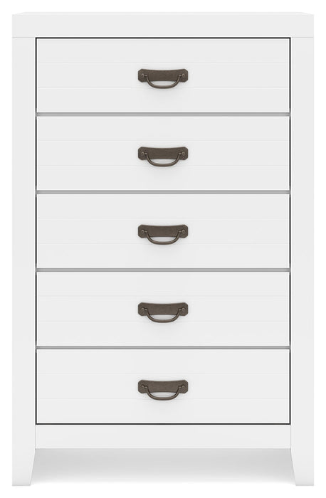 Binterglen White Chest of Drawers - B427-46
