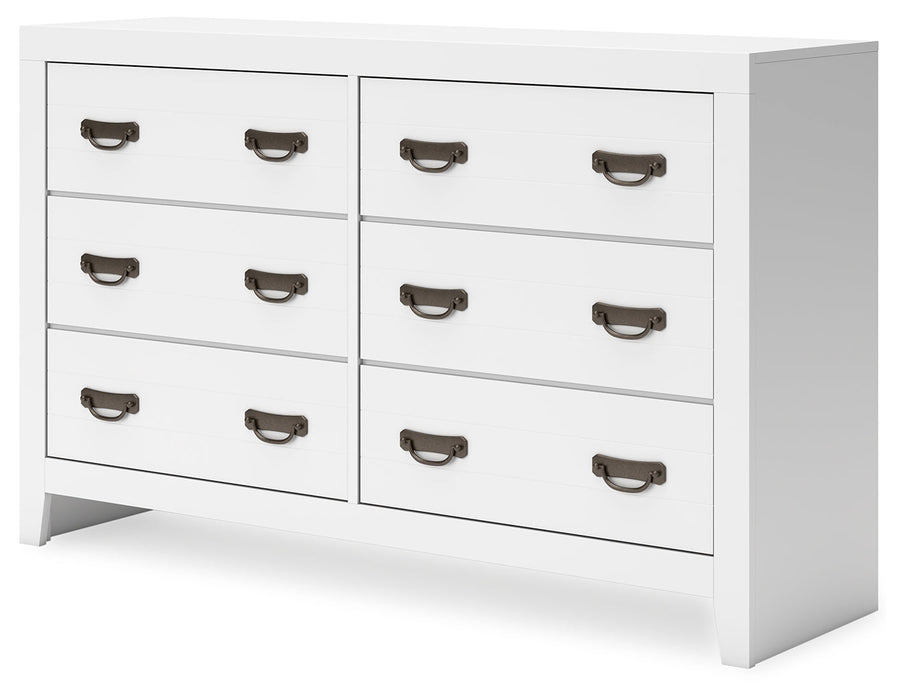 Binterglen White Dresser - B427-31