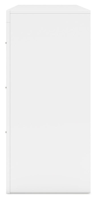 Binterglen White Dresser - B427-31