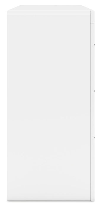 Binterglen White Dresser - B427-31