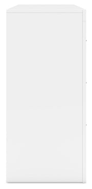 Binterglen White Full Panel Bed, Dresser, Chest and Nightstand - B427B17