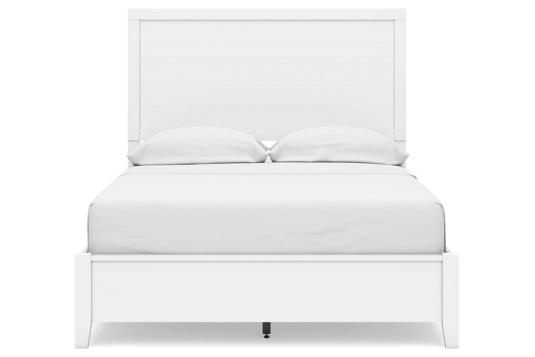 Binterglen White Full Panel Bed - Gate FurnitureFull Bed