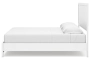 Binterglen White King Panel Bed - Lara FurnitureKing Bed