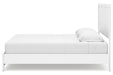 Binterglen White King Panel Bed - Gate FurnitureKing Bed